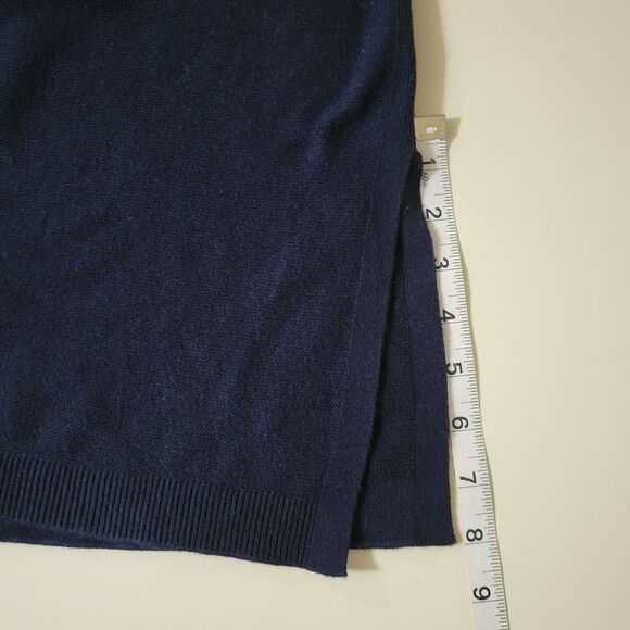 Talbots Navy No-Close Cardigan Sweater - Picture 9 of 14